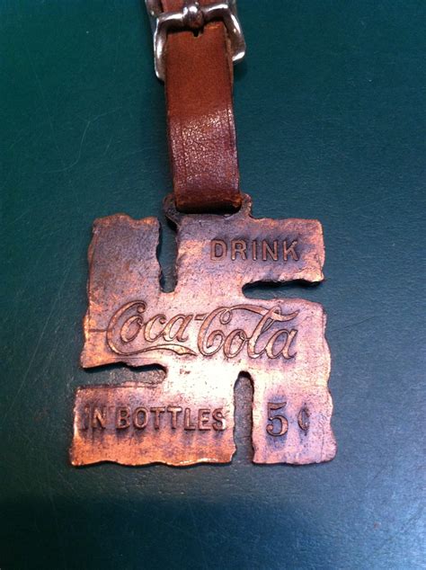 coca cola swastika watch fob replica|COCA COLA SWASTIKA WATCH FOB .